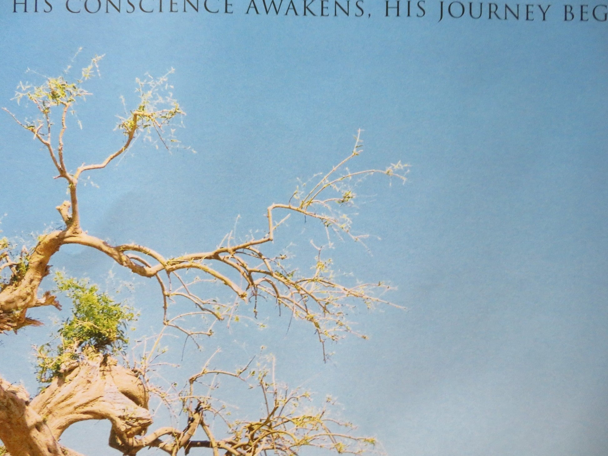 THE WARRIOR UK QUAD (30"x 40") ROLLED POSTER IRRFAN KHAN PURU CHIBBER 2001 Rendezvous Cinema Movie posters