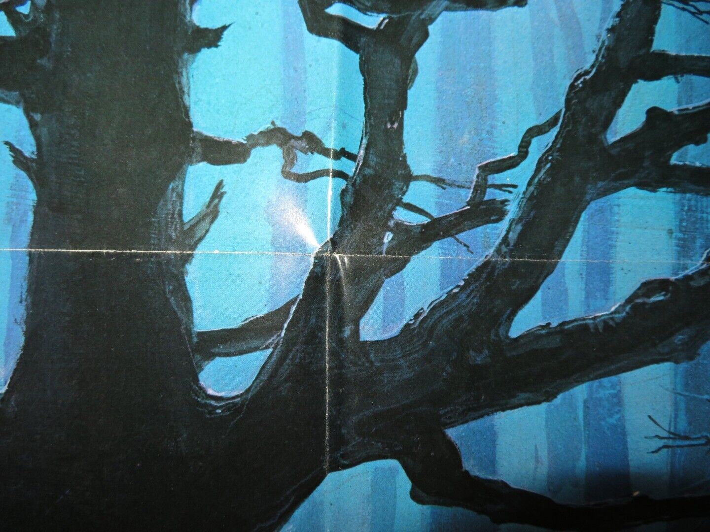 THE WATCHER IN THE WOODS FOLDED US ONE SHEET POSTER DISNEY BETTE DAVIS 1981 Movie posters