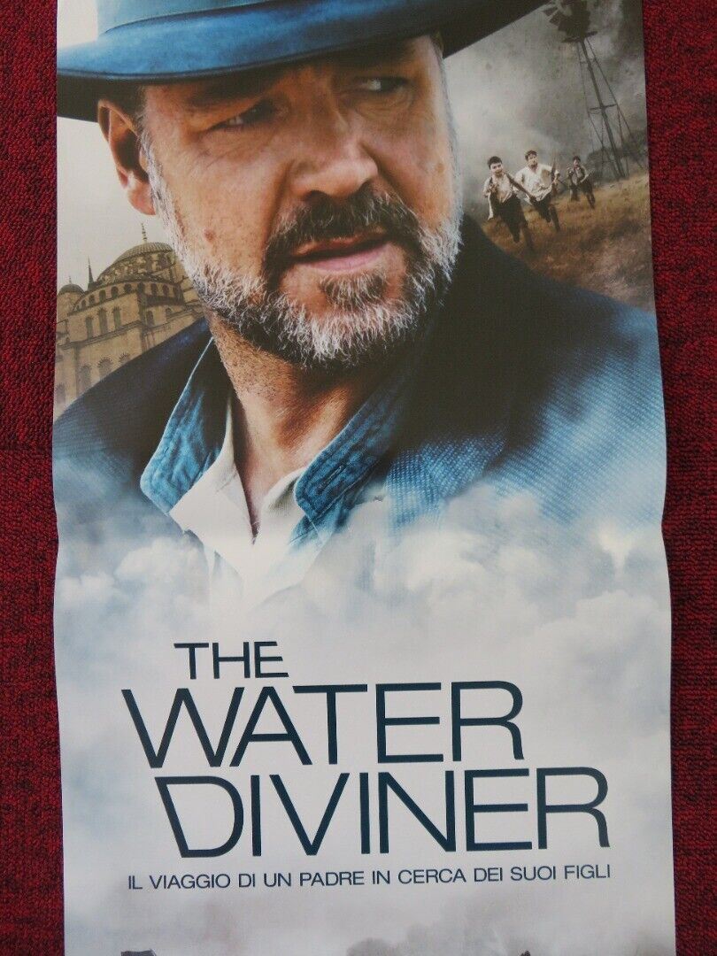 THE WATER DIVINER ITALIAN LOCANDINA (26.5"x12.5") POSTER RUSSELL CROWE 2014 Rendezvous Cinema Movie posters
