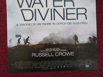 THE WATER DIVINER ITALIAN LOCANDINA (26.5"x12.5") POSTER RUSSELL CROWE 2014 Rendezvous Cinema Movie posters