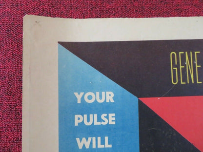 THE WAY OUT US HALF SHEET (22"x 28") POSTER GENE NELSON MONA FREEMAN 1956 Movie posters