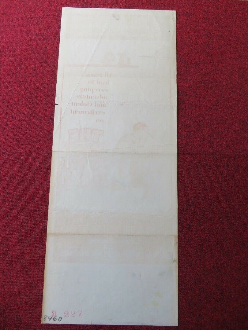 THE WAY TO THE GOLD US INSERT (14"x 36") POSTER JEFFREY HUNTER 1957 Movie posters