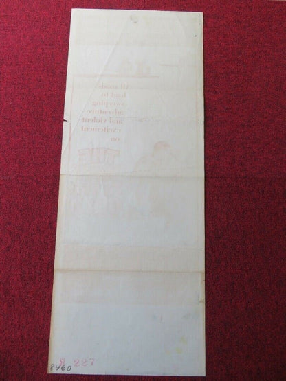 THE WAY TO THE GOLD US INSERT (14"x 36") POSTER JEFFREY HUNTER 1957 Movie posters