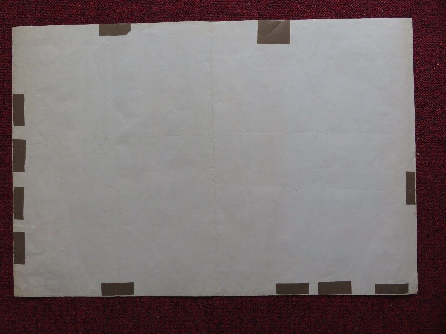 THE WAY WEST FRENCH ROLLED POSTER KIRK DOUGLAS ROBERT MITCHUM 1967 Rendezvous Cinema Movie posters