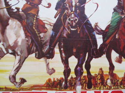 THE WAY WEST FRENCH ROLLED POSTER KIRK DOUGLAS ROBERT MITCHUM 1967 Rendezvous Cinema Movie posters