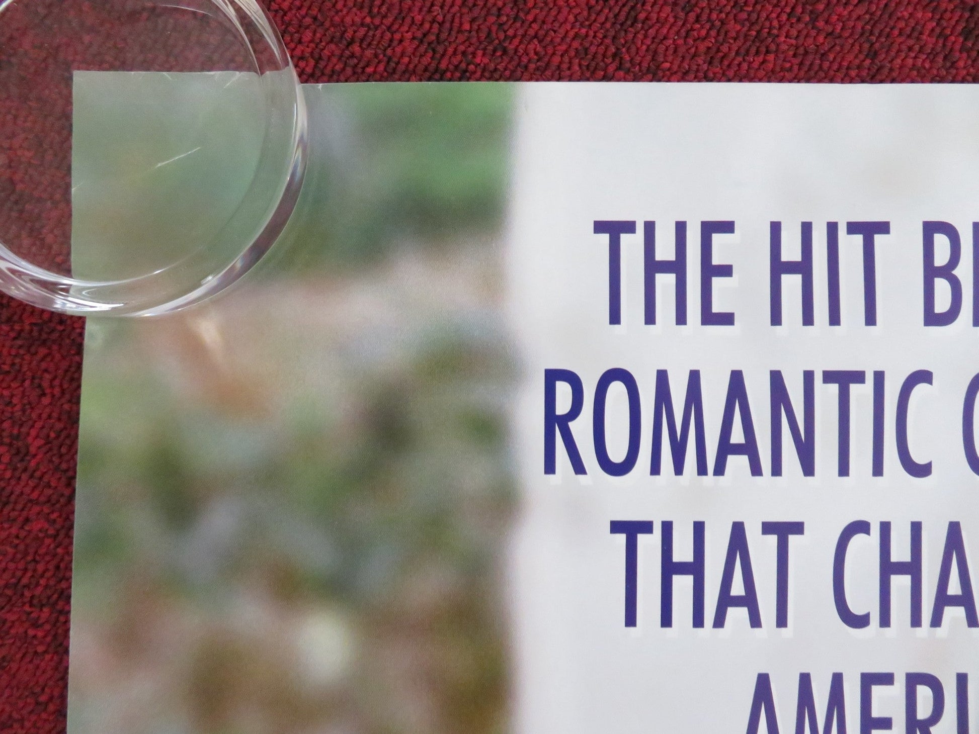 THE WEDDING DATE QUAD (30"x 40") ROLLED POSTER DERMOT MULRONEY DEBRA MESSING '05 Rendezvous Cinema Movie posters