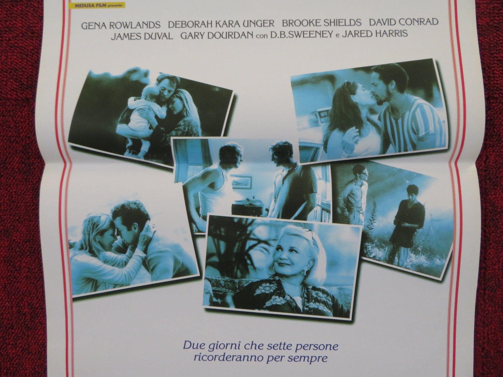 THE WEEKEND ITALIAN LOCANDINA POSTER GENA ROWLANDS BROOKE SHIELDS 1999 Rendezvous Cinema Movie posters