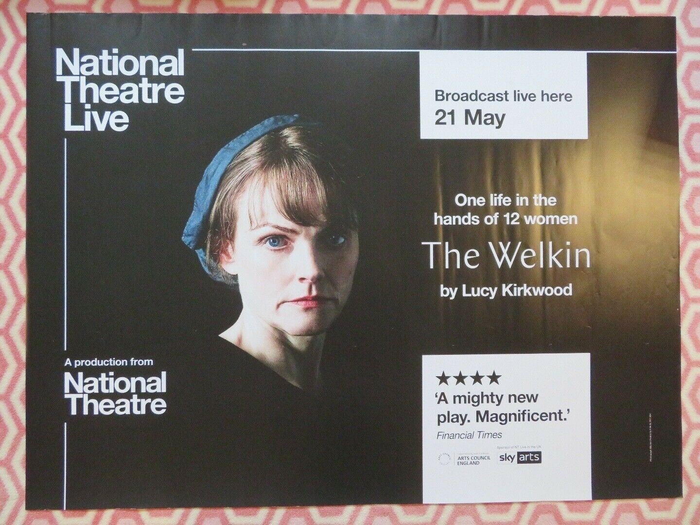 THE WELKIN QUAD (30"x 40") ROLLED POSTER NATIONAL THEATRE LIVE 2020 Movie posters