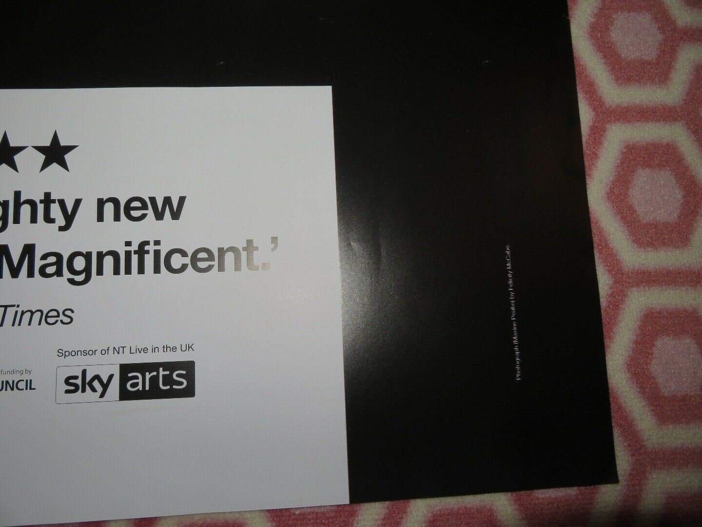 THE WELKIN QUAD (30"x 40") ROLLED POSTER NATIONAL THEATRE LIVE 2020 Movie posters