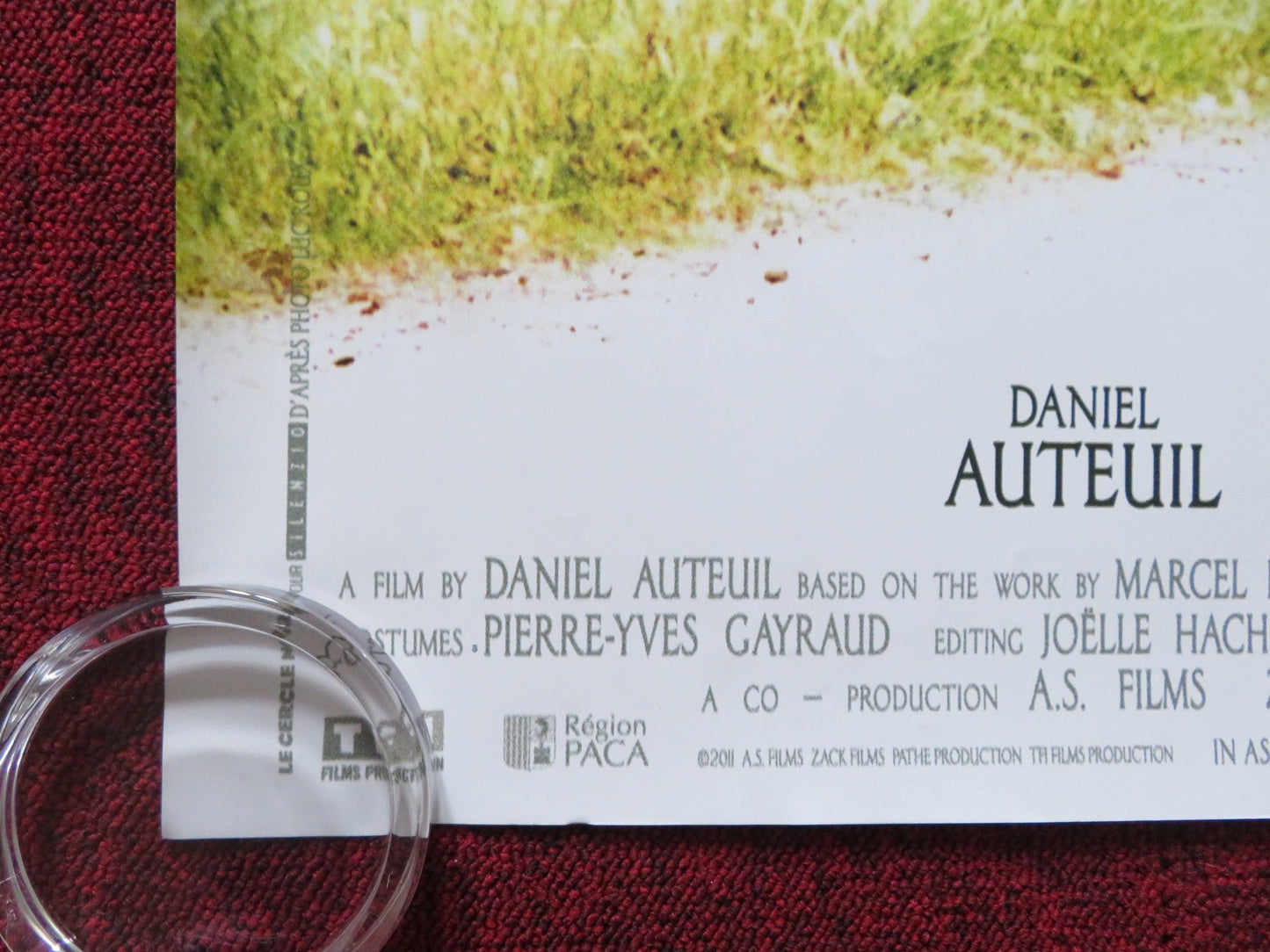 THE WELL DIGGER'S DAUGHTER UK QUAD (30"x 40") ROLLED POSTER DANIEL AUTEUIL 2011 Rendezvous Cinema Movie posters