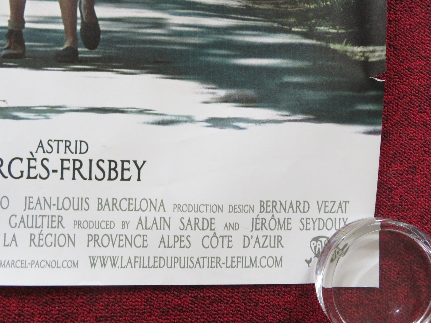 THE WELL DIGGER'S DAUGHTER UK QUAD (30"x 40") ROLLED POSTER DANIEL AUTEUIL 2011 Rendezvous Cinema Movie posters