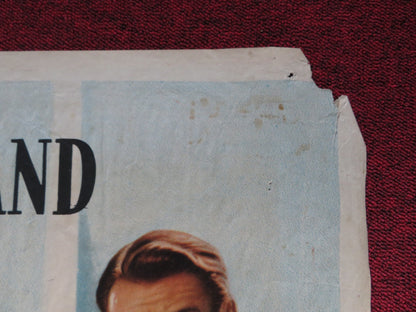 THE WELL GROOMED BRIDE FOLDED US ONE SHEET POSTER OLIVIA DEHAVILLAND 1946 Rendezvous Cinema Movie posters