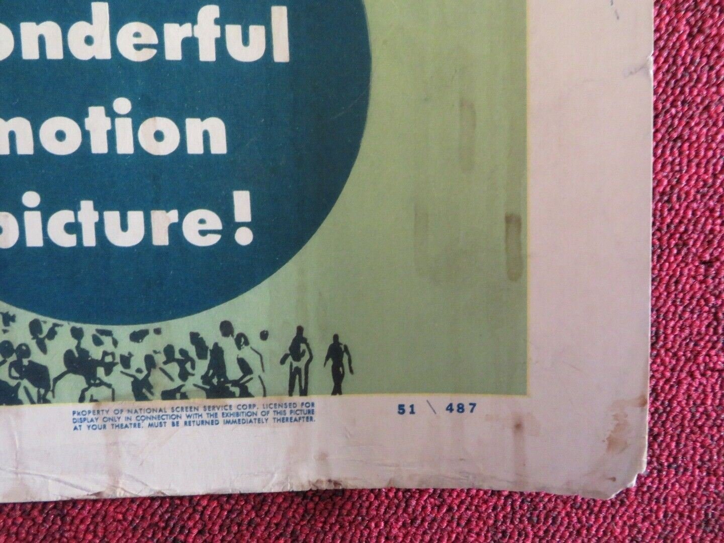 THE WELL US HALF SHEET (22"x 28") POSTER RICHARD ROBER BARRY KELLY 1951 Movie posters