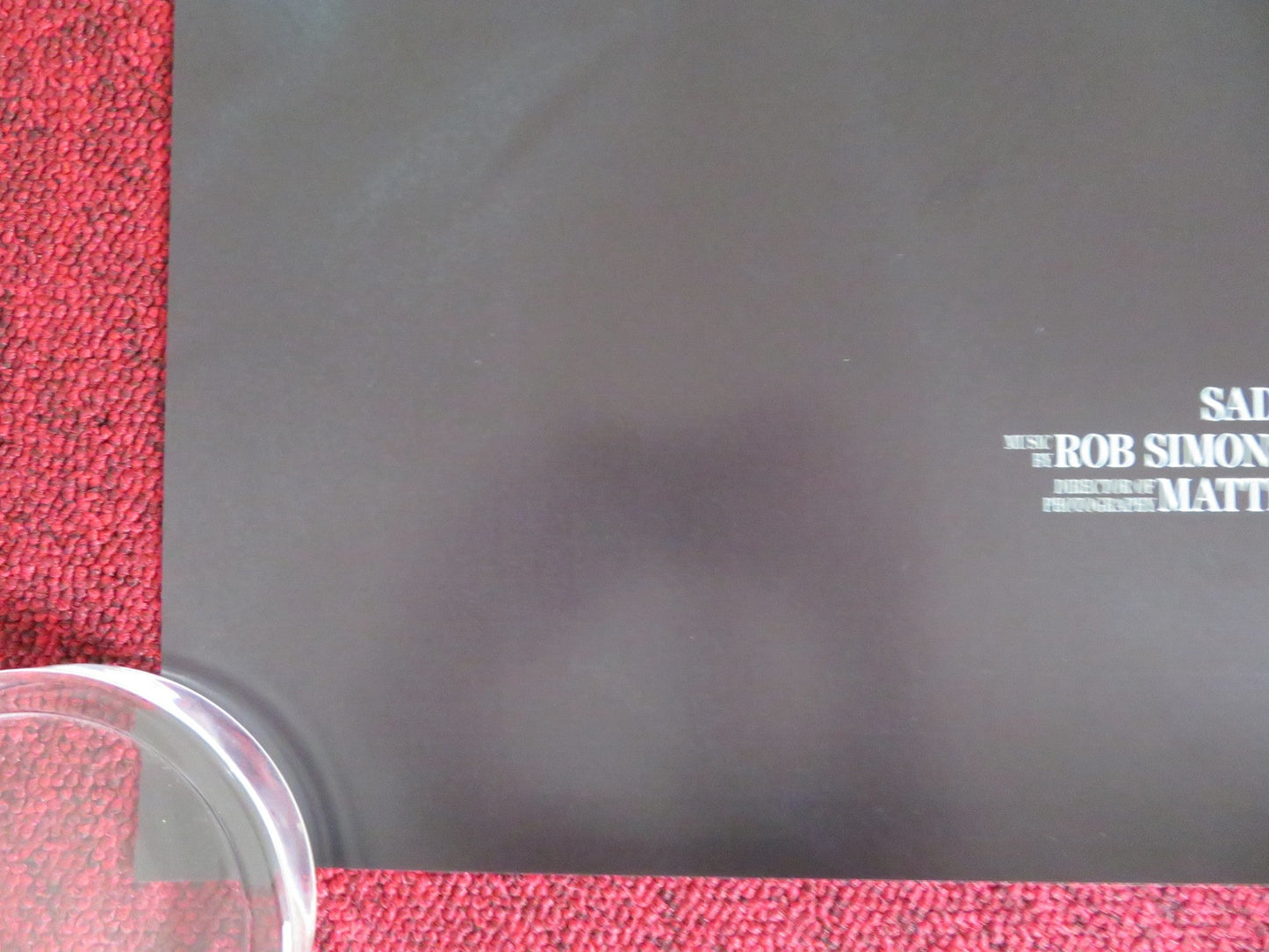 THE WHALE US ONE SHEET ROLLED POSTER BRENDAN FRASER SADIE SINK 2022 Rendezvous Cinema Movie posters