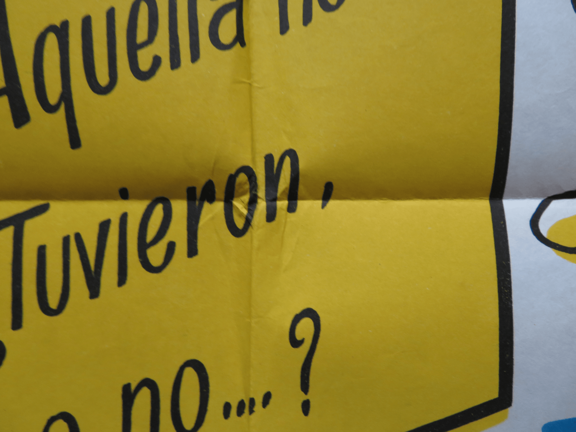 THE WHEELER DEALERS FOLDED ARGENTINA ONE SHEET POSTER J. GARNER L. REMICK 1963 Rendezvous Cinema Movie posters