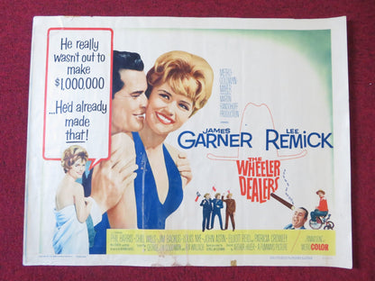 THE WHEELER DEALERS HALF SHEET (22"x 28") POSTER JAMES GARNER LEE REMICK 1963 Rendezvous Cinema Movie posters