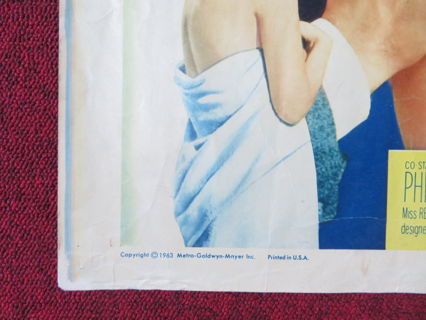 THE WHEELER DEALERS HALF SHEET (22"x 28") POSTER JAMES GARNER LEE REMICK 1963 Rendezvous Cinema Movie posters