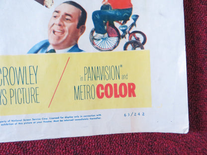 THE WHEELER DEALERS HALF SHEET (22"x 28") POSTER JAMES GARNER LEE REMICK 1963 Rendezvous Cinema Movie posters