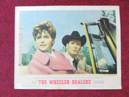 THE WHEELERS DEALERS US LOBBY CARD FULL SET JAMES GARNER LEE REMICK 1963 Rendezvous Cinema Movie posters