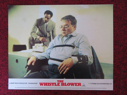 THE WHISTLE BLOWER - D LOBBY CARD NIGEL HAVERS MICHAEL CAINE 1986 Rendezvous Cinema Movie posters