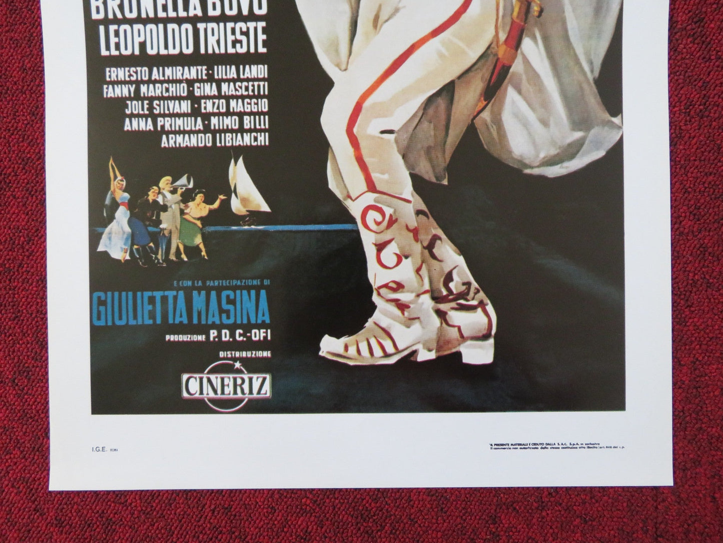 THE WHITE SHEIK - B ITALIAN LOCANDINA POSTER ALBERTO SORDI BRUNELLE BOVO 2003 Rendezvous Cinema Movie posters