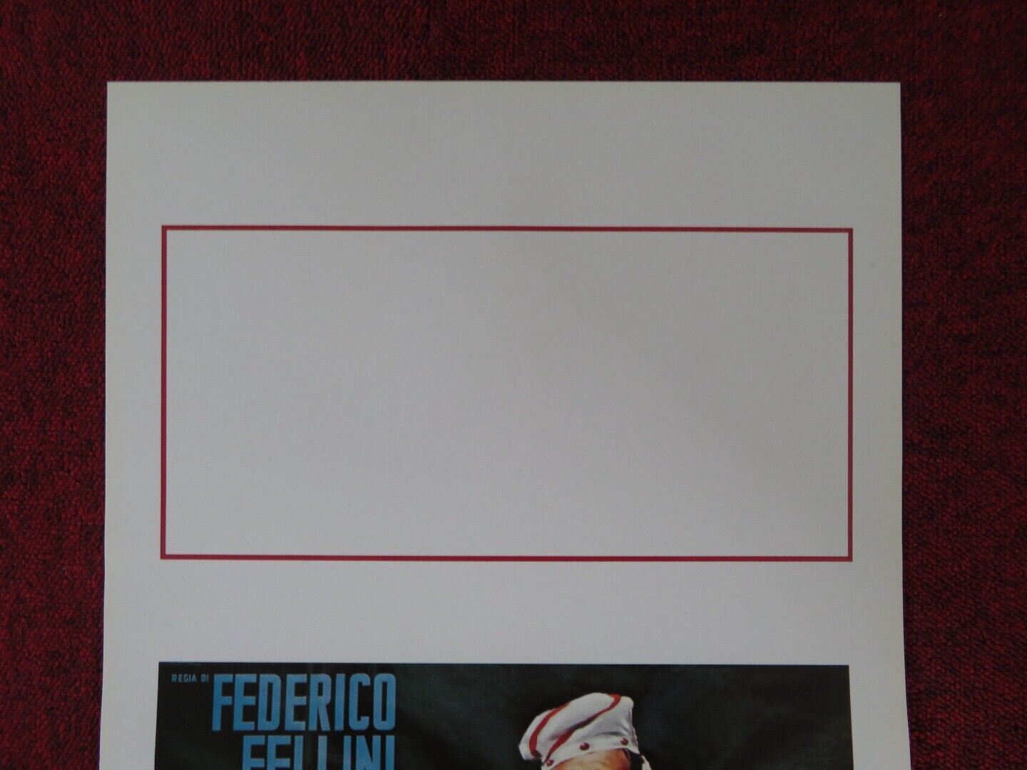 THE WHITE SHEIK ITALIAN LOCANDINA (27.5"x13") POSTER ALBERTO SORDI 2000's Movie posters