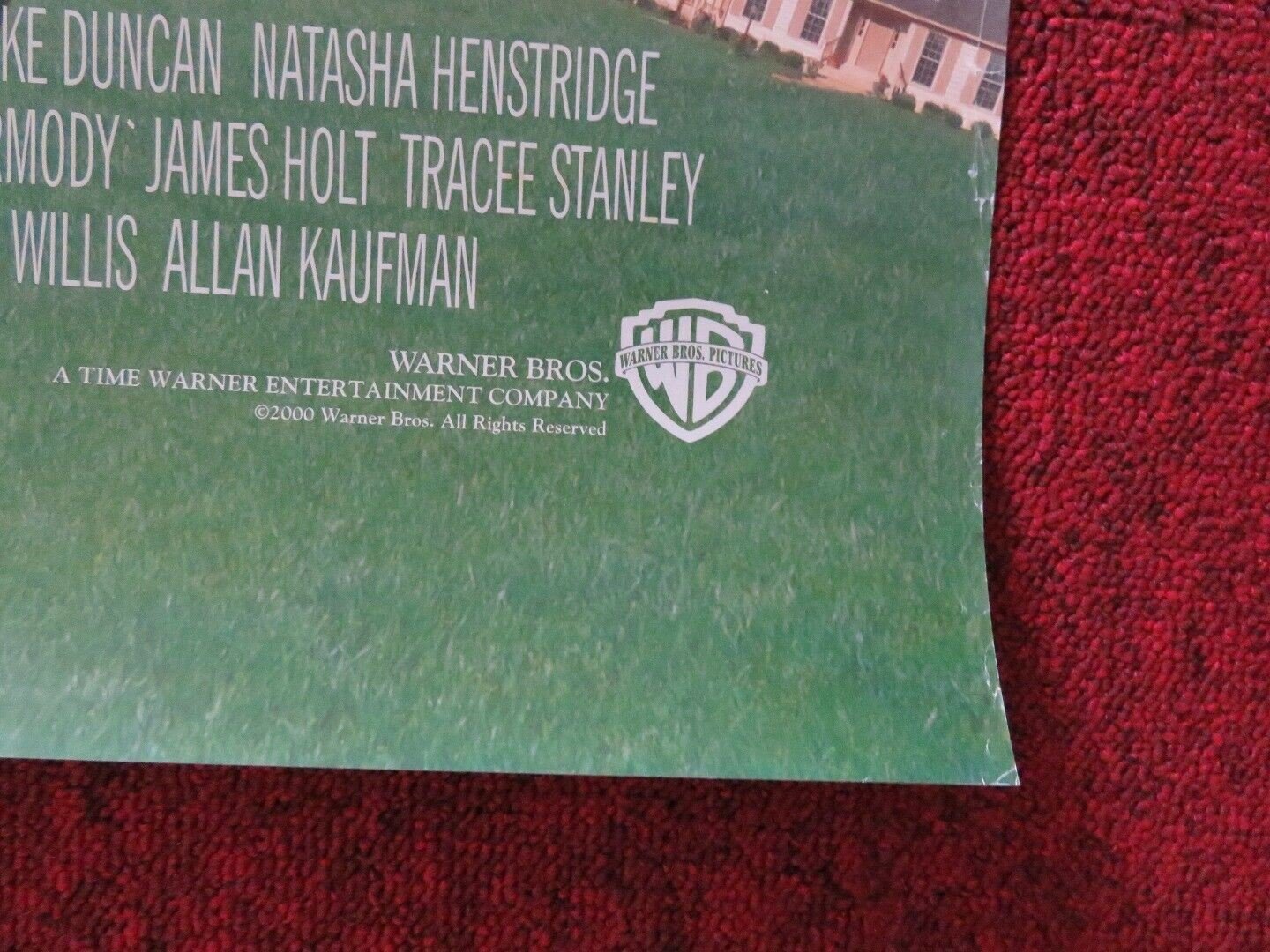 THE WHOLE NINE YARDS US ONE SHEET ROLLED POSTER BRUCE WILLIS MATTHEW PERRY 2000 Movie posters