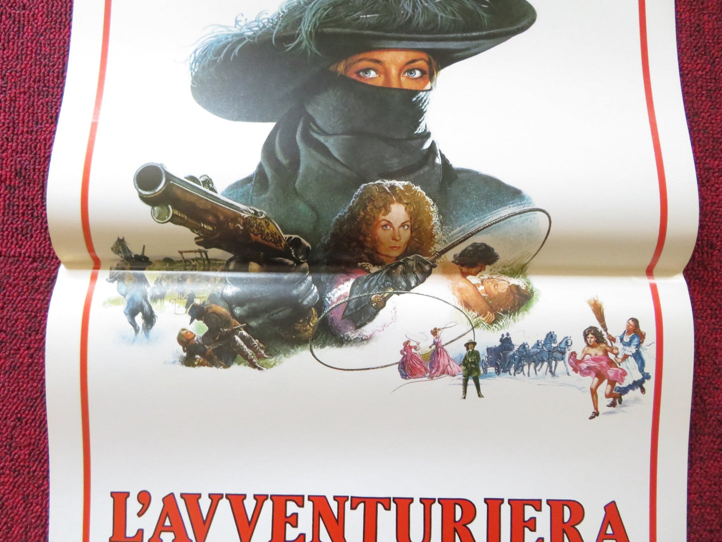 THE WICKED LADY ITALIAN LOCANDINA POSTER CANNON FAYE DUNAWAY 1983 Rendezvous Cinema Movie posters