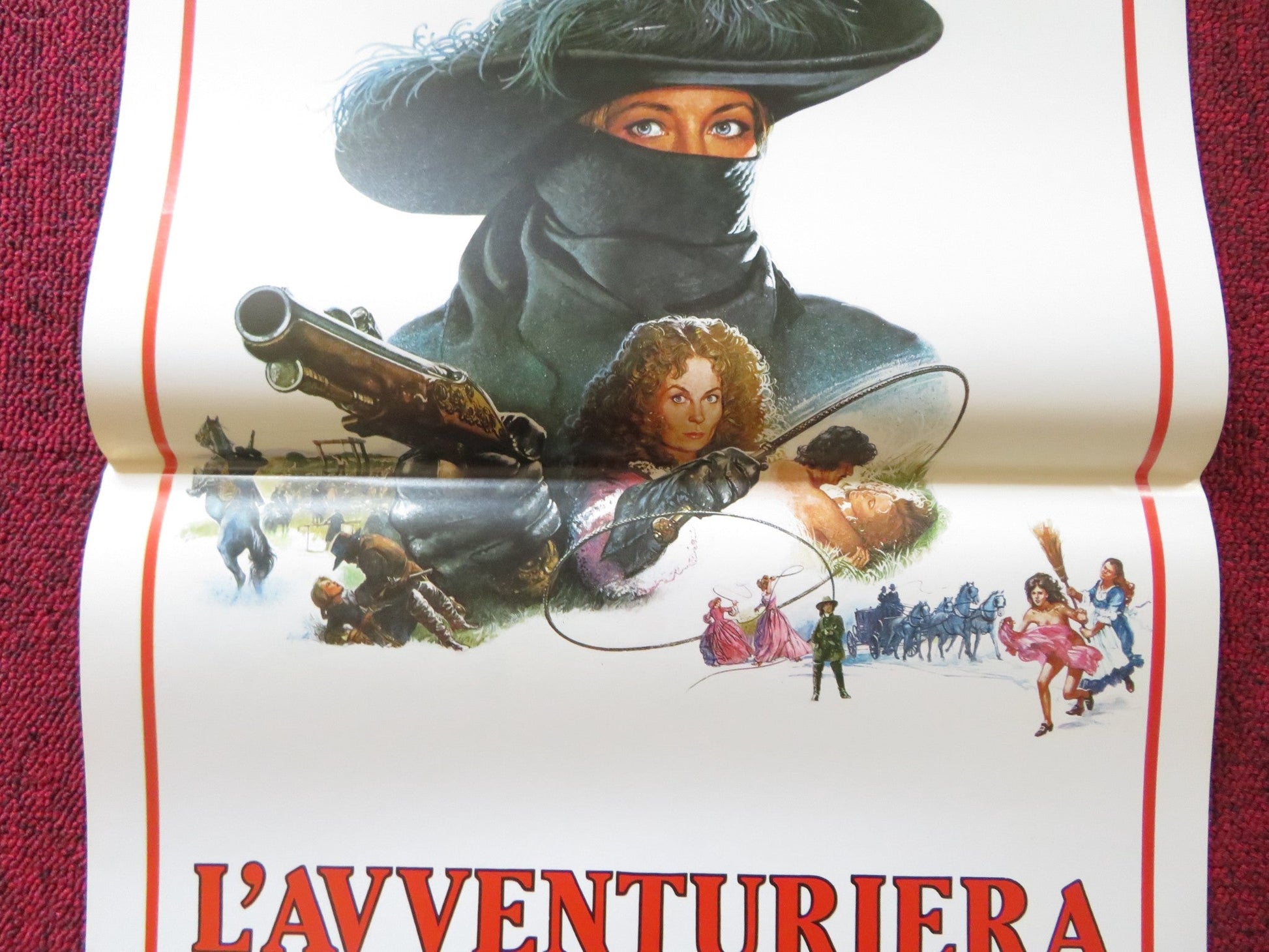 THE WICKED LADY ITALIAN LOCANDINA POSTER CANNON FAYE DUNAWAY 1983 Rendezvous Cinema Movie posters