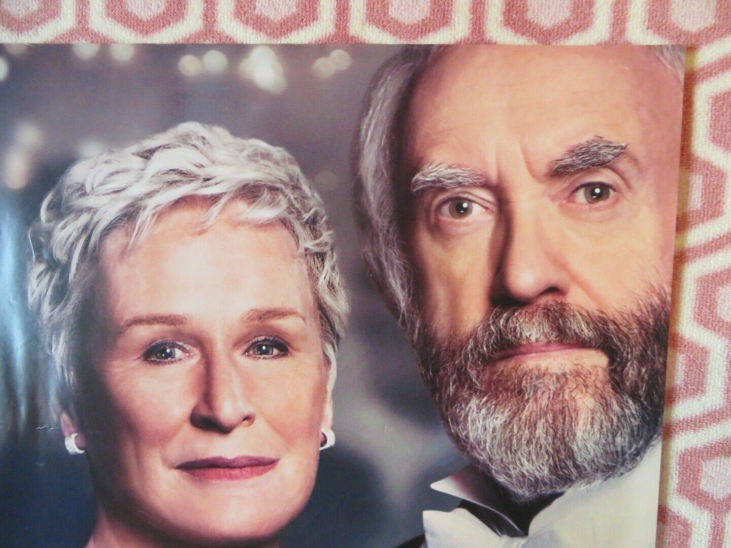 THE WIFE BRITISH QUAD (30"x 40") ROLLED POSTER GLENN CLOSE JOHNATHAN PRYCE 2017 Movie posters