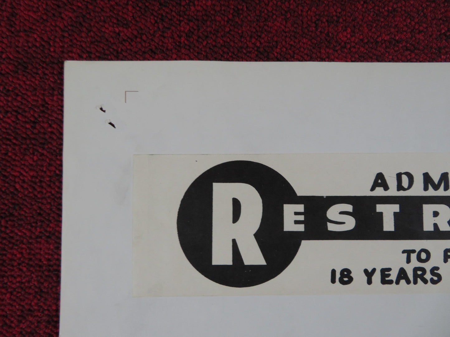 THE WILD EYE FOLDED US ONE SHEET POSTER PHILIPPE LEROY DELIA BOCCARDO 1968 Rendezvous Cinema Movie posters