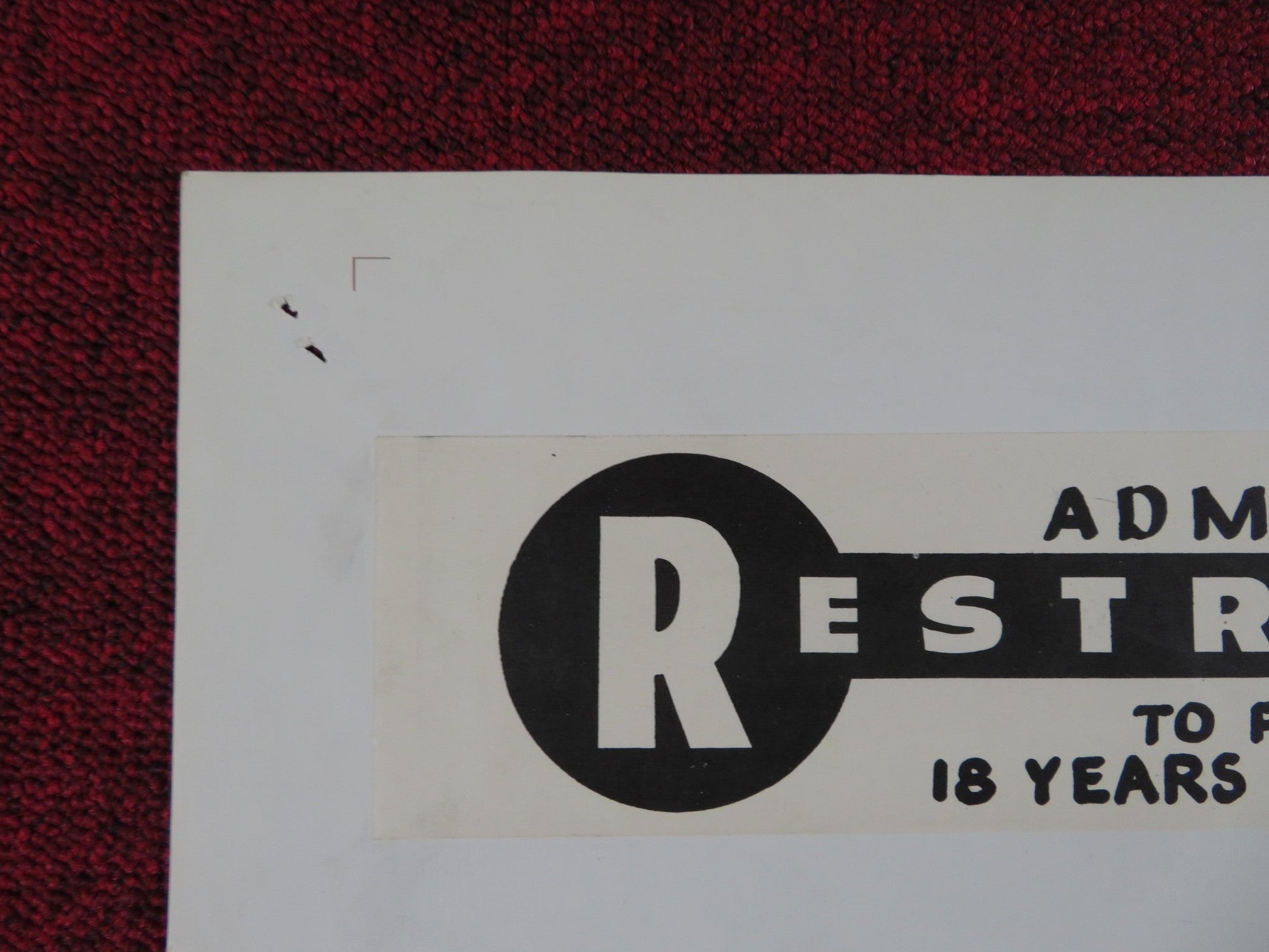 THE WILD EYE FOLDED US ONE SHEET POSTER PHILIPPE LEROY DELIA BOCCARDO 1968 Rendezvous Cinema Movie posters