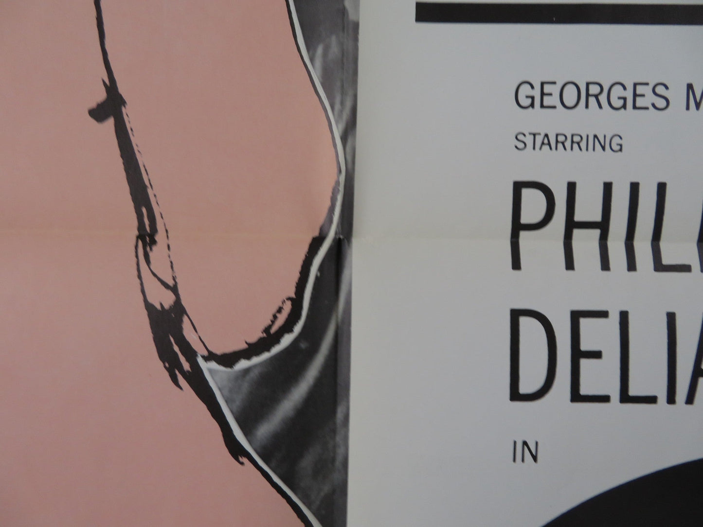 THE WILD EYE FOLDED US ONE SHEET POSTER PHILIPPE LEROY DELIA BOCCARDO 1968 Rendezvous Cinema Movie posters