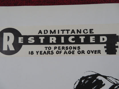 THE WILD EYE FOLDED US ONE SHEET POSTER PHILIPPE LEROY DELIA BOCCARDO 1968 Rendezvous Cinema Movie posters