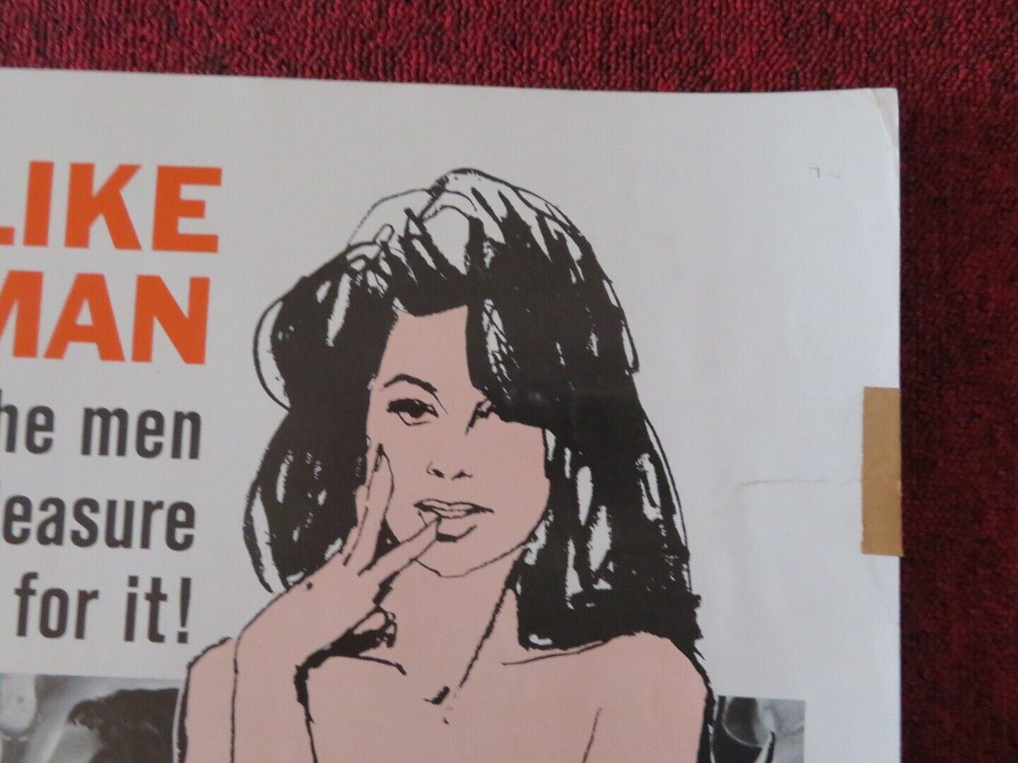 THE WILD EYE / L'occhio selvaggio US HALF SHEET (22"x 28") POSTER 1968 - Rendezvous Cinema