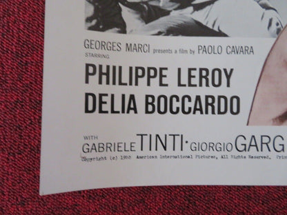 THE WILD EYE / L'occhio selvaggio US HALF SHEET (22"x 28") POSTER 1968 - Rendezvous Cinema