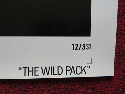 THE WILD PACK FOLDED US ONE SHEET POSTER KENT LANE TISHA STERLING 1972 Rendezvous Cinema Movie posters