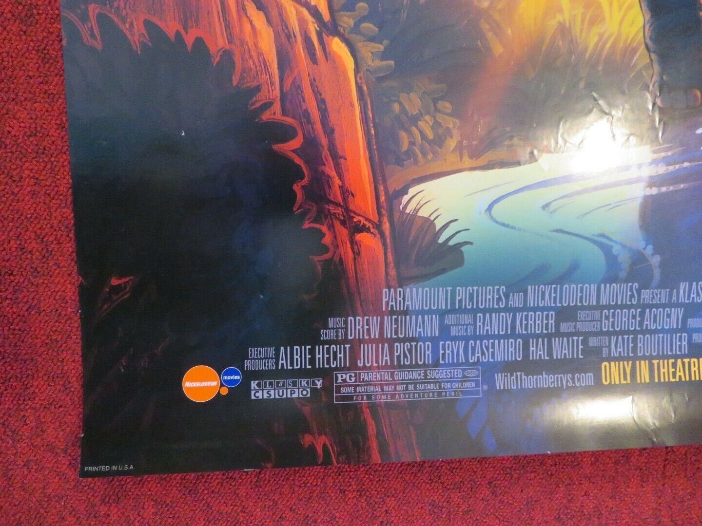 THE WILD THORNBERRYS MOVIE US ONE SHEET ROLLED POSTER LACEY CHABERT 2002 - Rendezvous Cinema