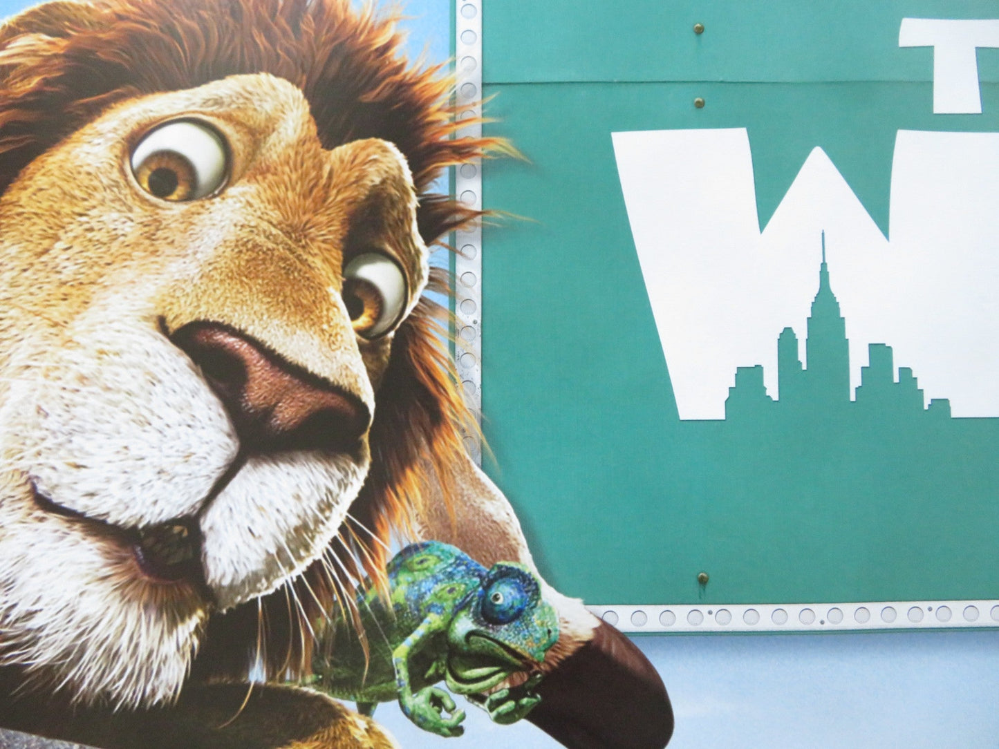 THE WILD UK QUAD (30"x 40") ROLLED POSTER DISNEY KIEFER SUTHERLAND 2006 Rendezvous Cinema Movie posters