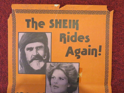 THE WIND AND THE LION FOLDED AUSTRALIAN DAYBILL POSTER SEAN CONNERY 1975 Movie posters