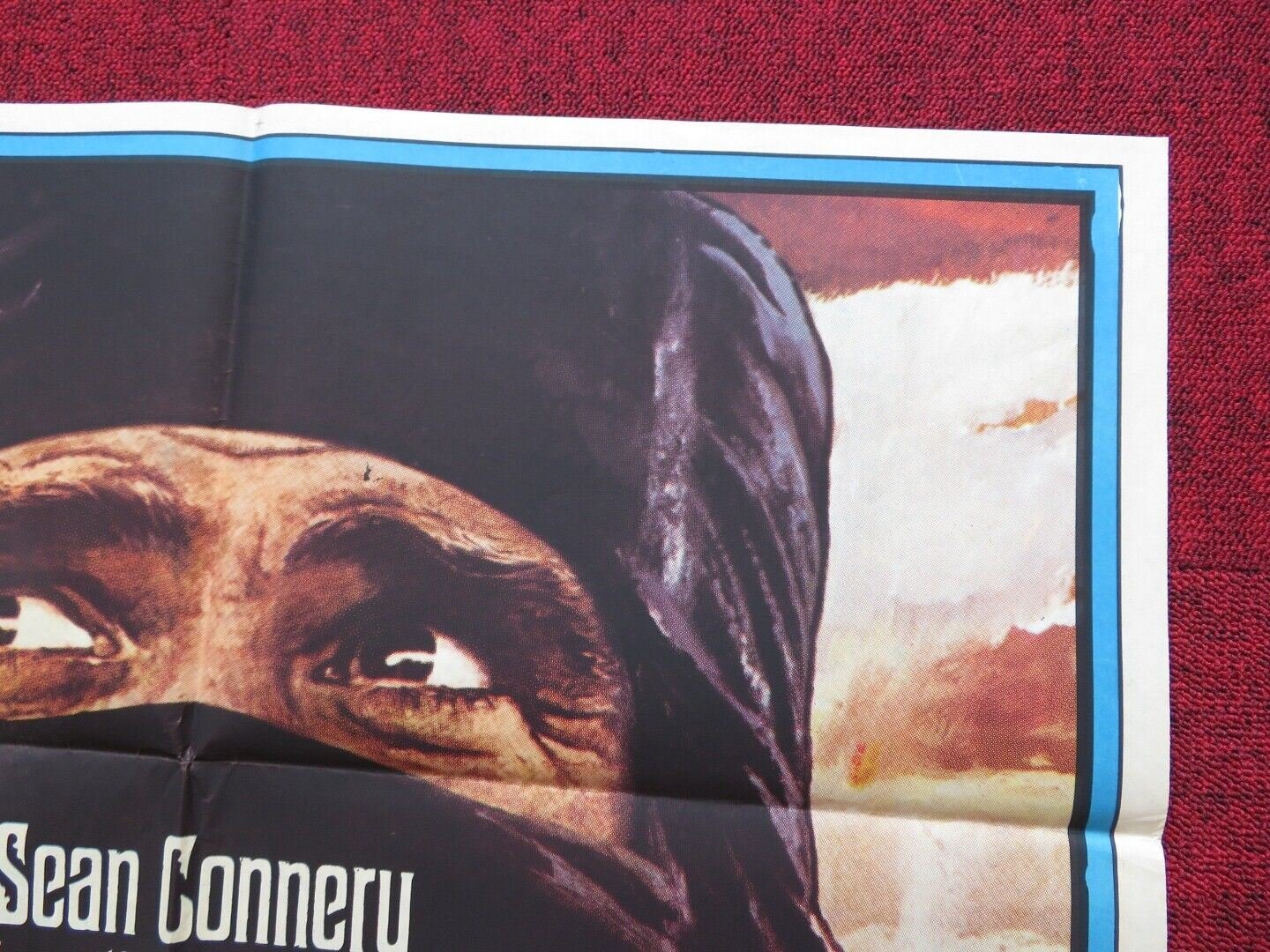 THE WIND AND THE LION FOLDED TURKISH ONE SHEET POSTER SEAN CONNERY 1975 - Rendezvous Cinema