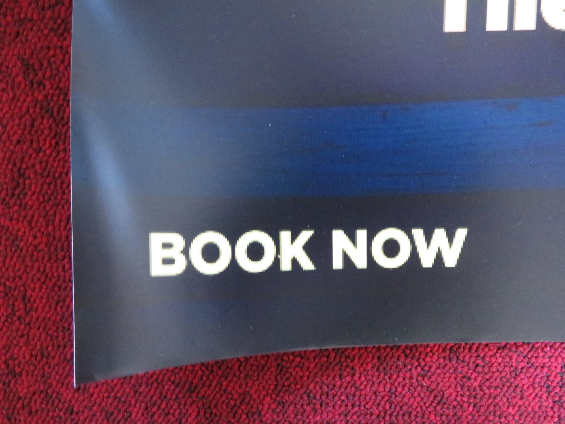 THE WIND IN THE WILLOWS: THE NEW MUSICAL UK QUAD (30"x 40") ROLLED POSTER 2018 Rendezvous Cinema Movie posters