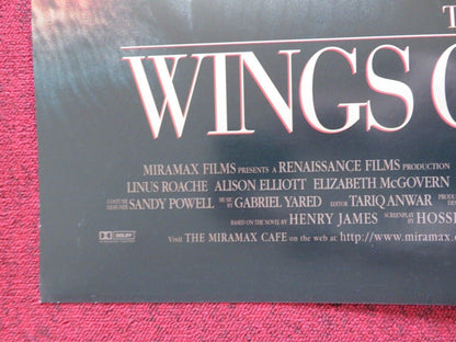 THE WINGS OF THE DOVE FOLDED US ONE SHEET POSTER HELENA BONHAM CARTER 1997 - Rendezvous Cinema