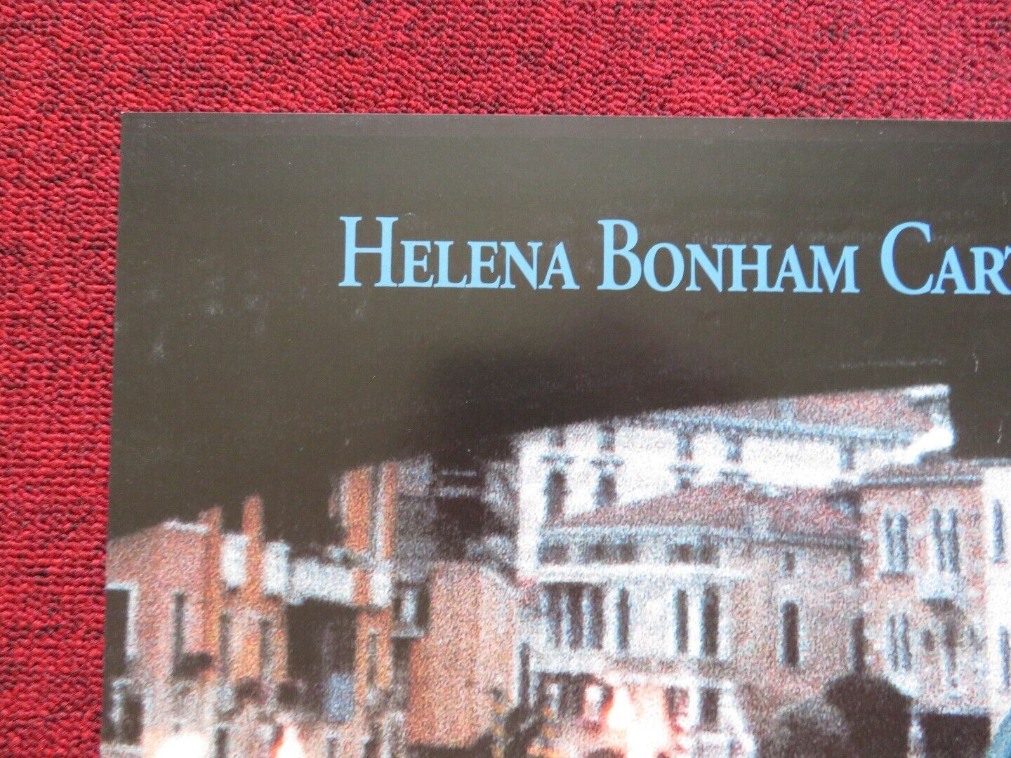 THE WINGS OF THE DOVE FOLDED US ONE SHEET POSTER HELENA BONHAM CARTER 1997 - Rendezvous Cinema