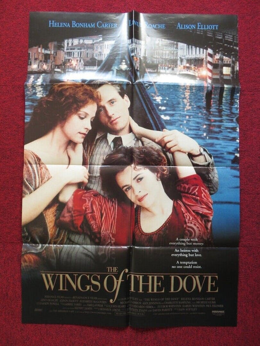 THE WINGS OF THE DOVE FOLDED US ONE SHEET POSTER HELENA BONHAM CARTER 1997 - Rendezvous Cinema