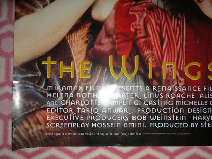 THE WINGS OF THE DOVE QUAD (30"x 40") ROLLED POSTER HELENA BONHAM CARTER 1997 Rendezvous Cinema Movie posters