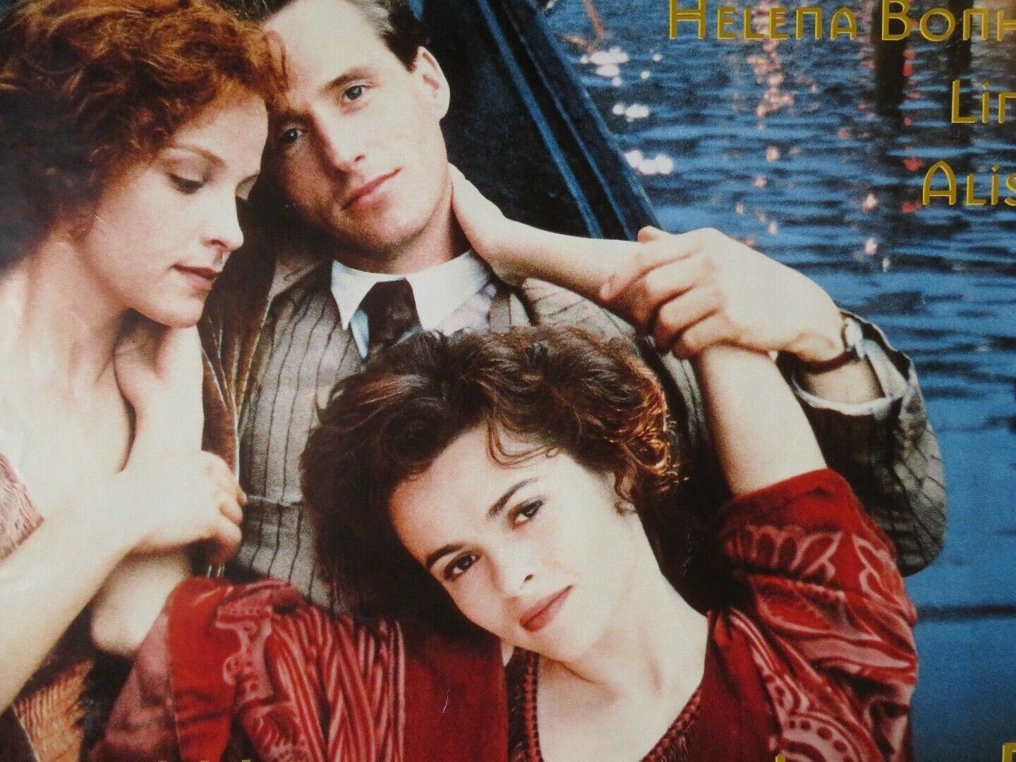 THE WINGS OF THE DOVE QUAD (30"x 40") ROLLED POSTER HELENA BONHAM CARTER 1997 Rendezvous Cinema Movie posters