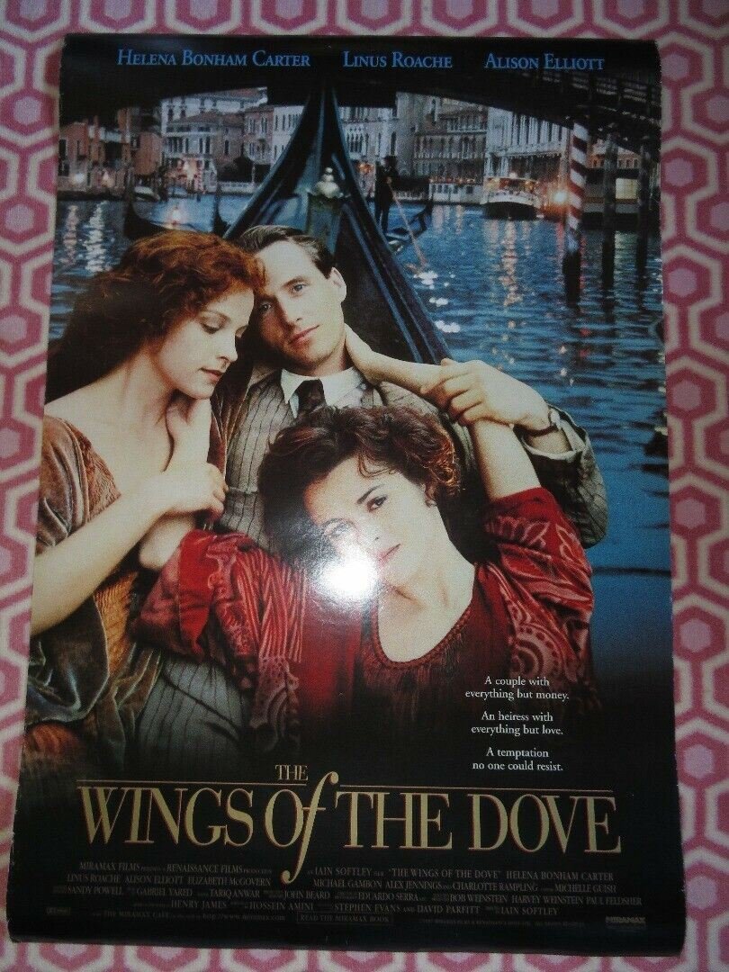 THE WINGS OF THE DOVE US ONE SHEET ROLLED POSTER HELENA BONHAM CARTER 1997 Movie posters