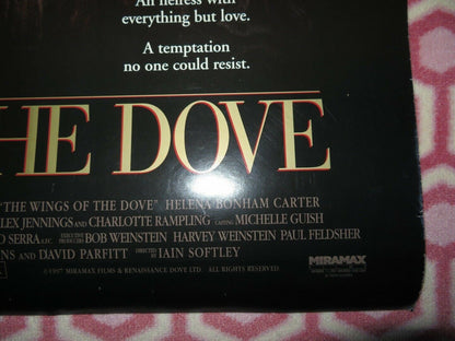 THE WINGS OF THE DOVE US ONE SHEET ROLLED POSTER HELENA BONHAM CARTER 1997 Movie posters