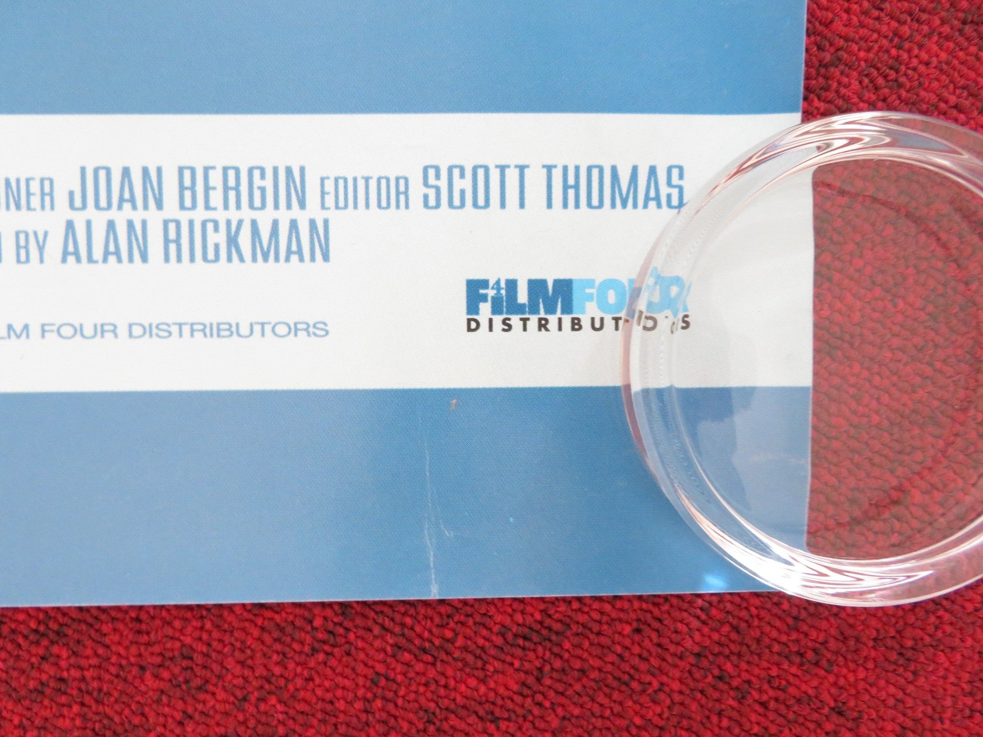 THE WINTER GUEST UK QUAD (30"x 40") ROLLED POSTER EMMA THOMPSON P. LAW 1987 Rendezvous Cinema Movie posters